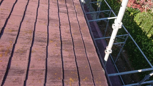 館山市 屋根塗装　施工前写真